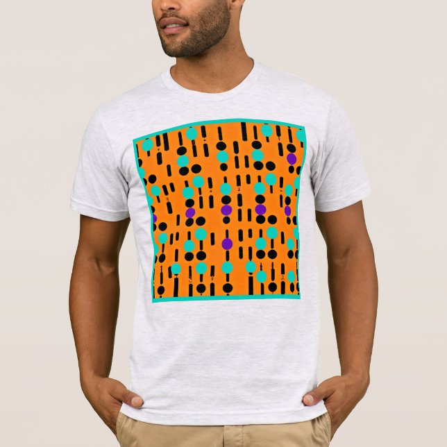 T-shirt Design Motif Abstrait élégant (Devant)