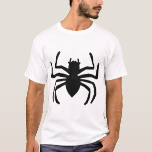 T-shirt Design noir Spider