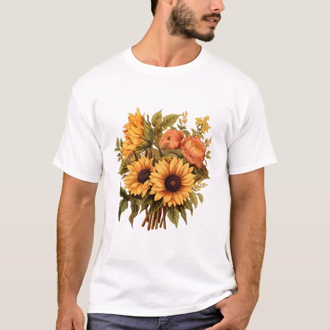T-shirt Design noir unique pour les amateurs de blanc (Devant)