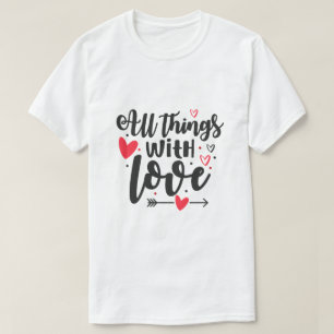 T-shirt Design noir unique pour les amoureux du rouge