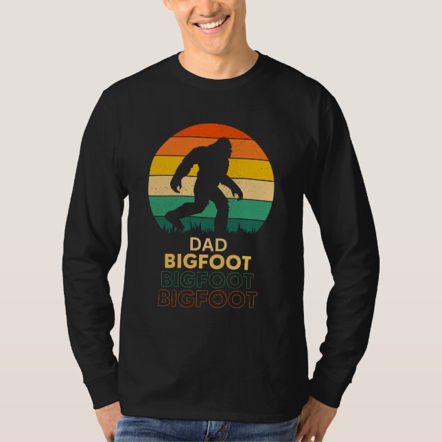 T-shirt Design Papa Bigfoot (Devant)
