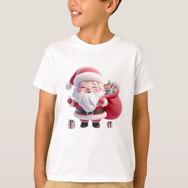 T-shirt design père Noël (Devant)