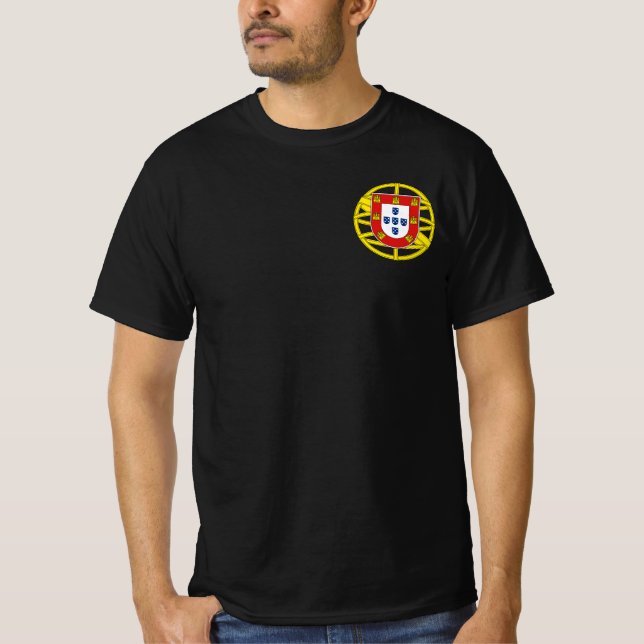 T-shirt Design portugais (Devant)