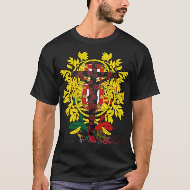 T-shirt Design portugais (Devant)