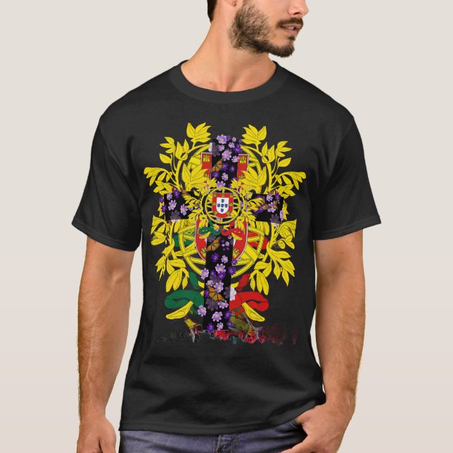 T-shirt Design portugais (Devant)