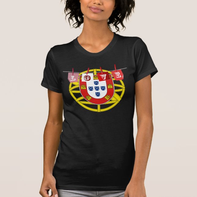 T-shirt design portugais (Devant)