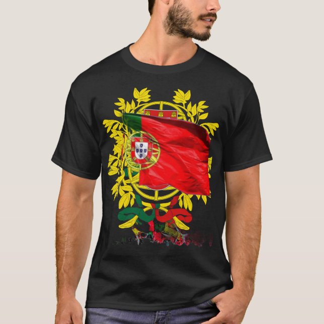 T-shirt Design portugais (Devant)