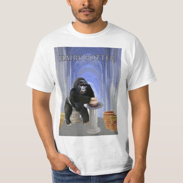 T-shirt Design potter poilu (Devant)