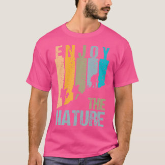 T-shirt Design randonnée Profitez De La Nature Et Du Rando