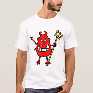 T-shirt Design Red Devil