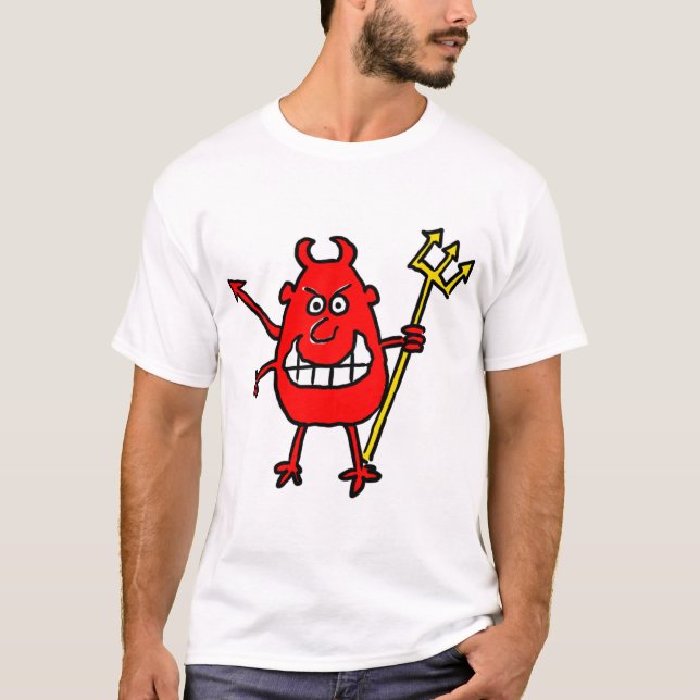 T-shirt Design Red Devil (Devant)