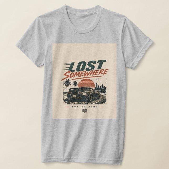 T-shirt design rétro (Poser)