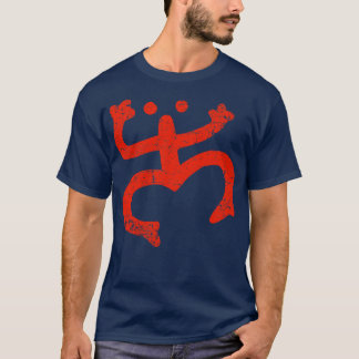 T-shirt Design rouge Coqui Porto Rico