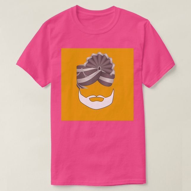 T-shirt Design Sikh (Design devant)