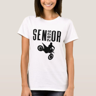 T-shirt Design silhouette motocross Senior 2026 Cl de 26