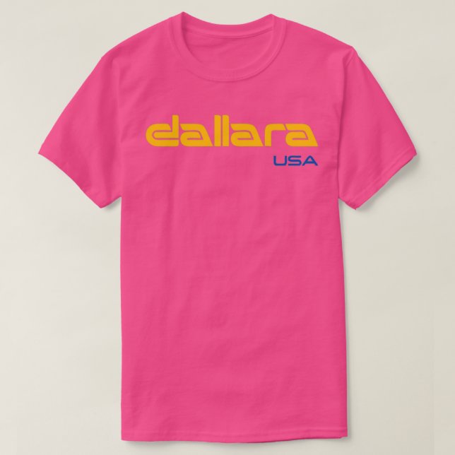 T-shirt Design simple Dallara 1 (Design devant)