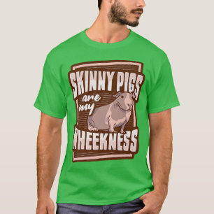 T-shirt Design Skinny Pig Wheek pour un Guignet