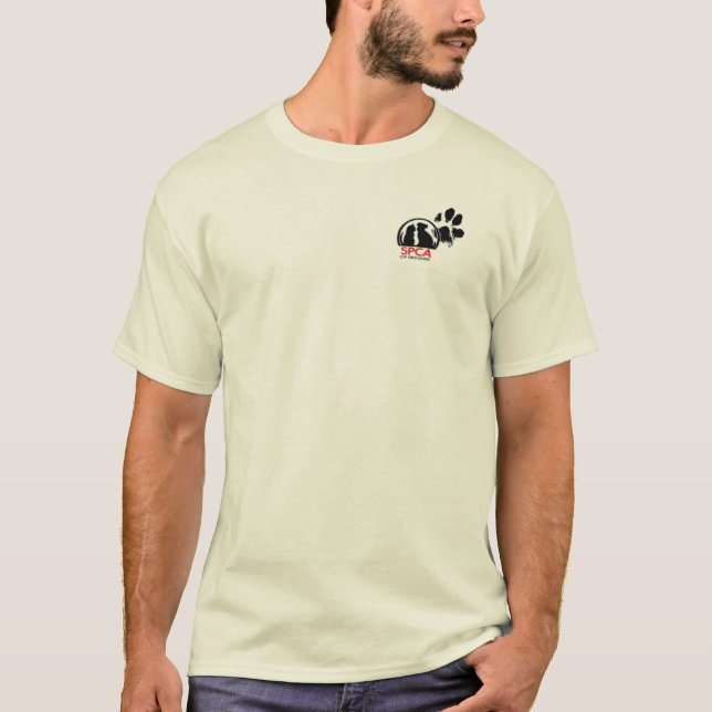 T-Shirt Design spécial pour la SPCA de Brevard  (Devant)