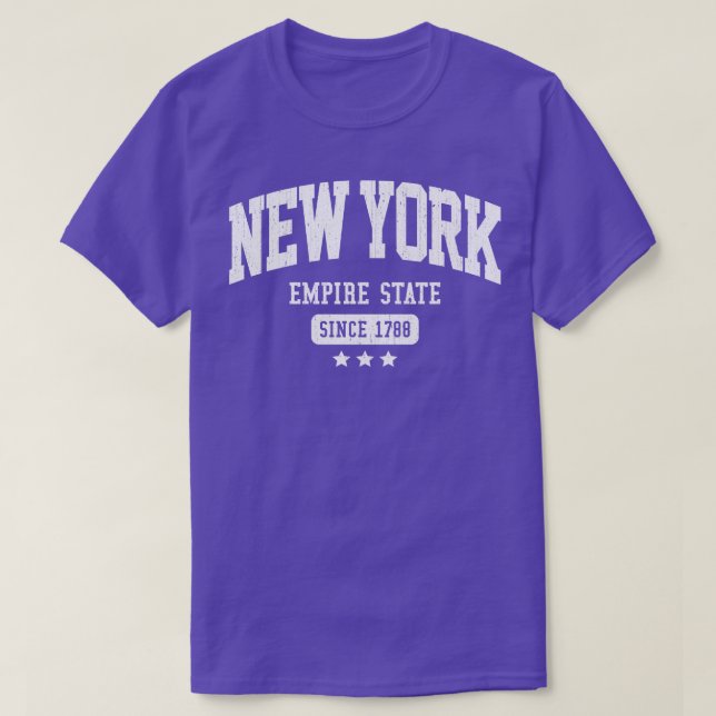 T-shirt Design sportif de l'Empire de New York (Design devant)