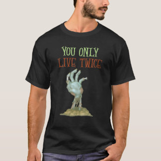 T-shirt Design The Hand Horror Classique Uniquement Art Vo
