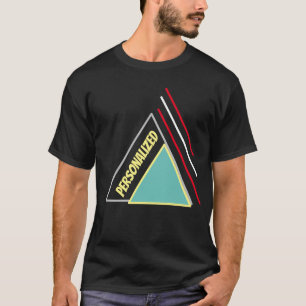 T-shirt Design Triangle Moderne Personnaliser Unisex Style
