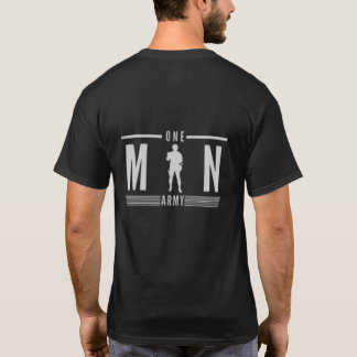 t-shirt design un homme armée pour l'invite d'imag