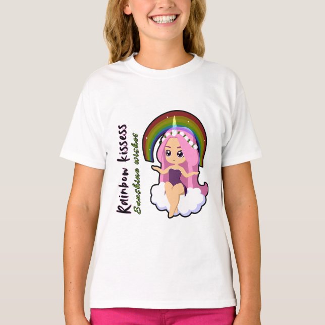 T-shirt Design Unicorn pour les amoureux de licorne (Devant)