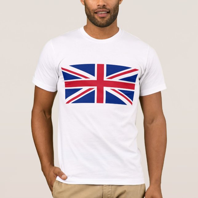 T-shirt design Union Jack Flag (Devant)