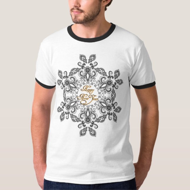 T-shirt design unique pour noël (Devant)
