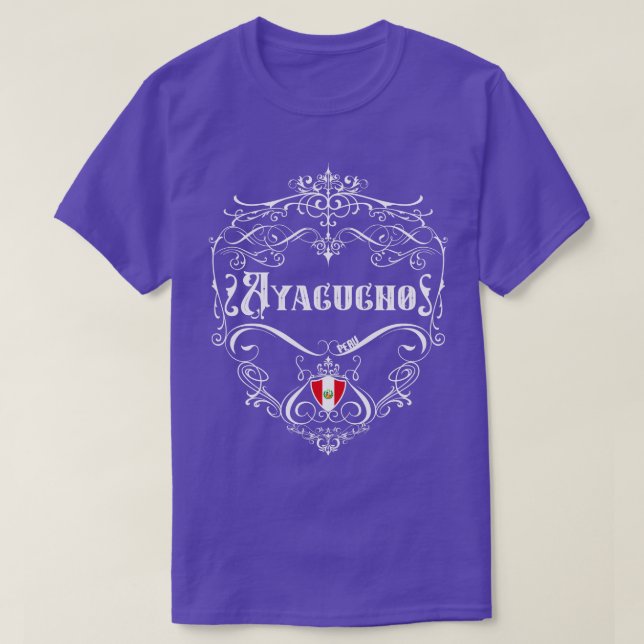 T-shirt Design Vintage Ayacucho 1 (Design devant)