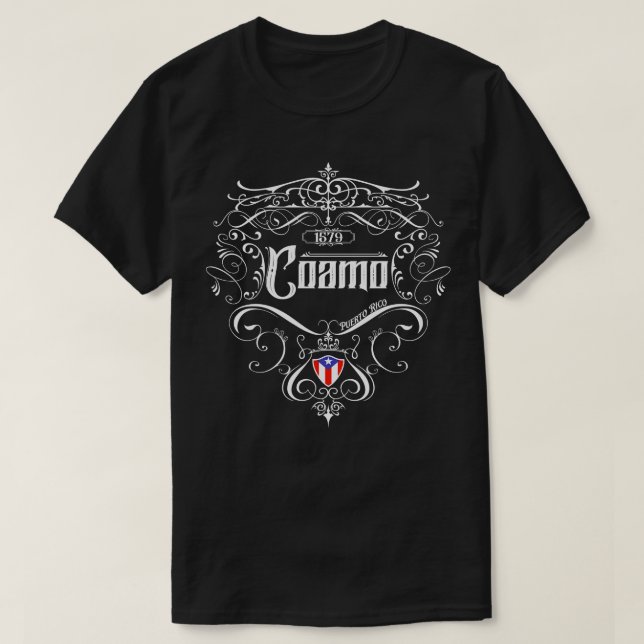 T-shirt Design Vintage Coamo (Design devant)