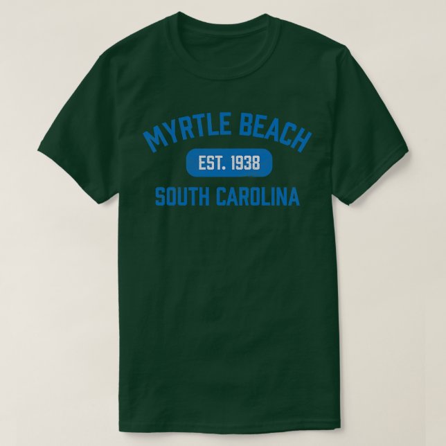 T-shirt Design vintage de Myrtle Beach South (Design devant)