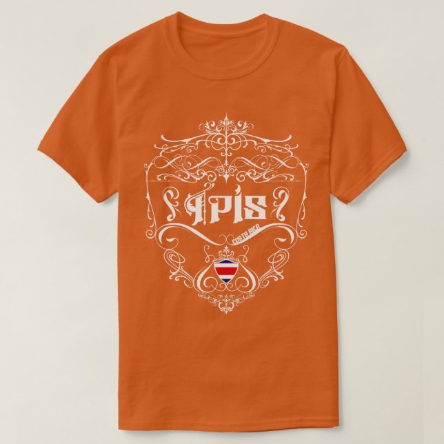 T-shirt Design Vintage Ipis 1 (Design devant)