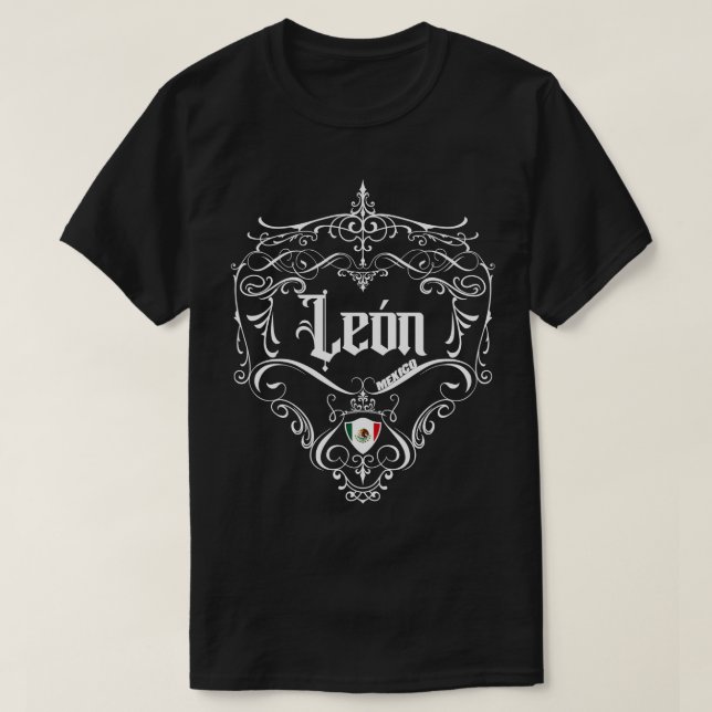 T-shirt Design Vintage Leon (Design devant)