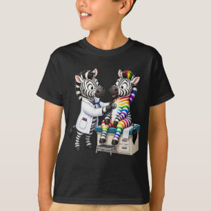 T-shirt Design Zèbre – Diversité, Individualité & Égalité