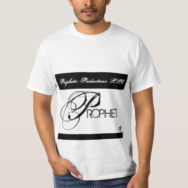 T-shirt designallCAZ0E7F1, LLC prophétique de productions (Devant)