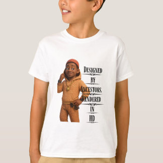 T-shirt Designed By Ancestors,Pixarstyle 3D
