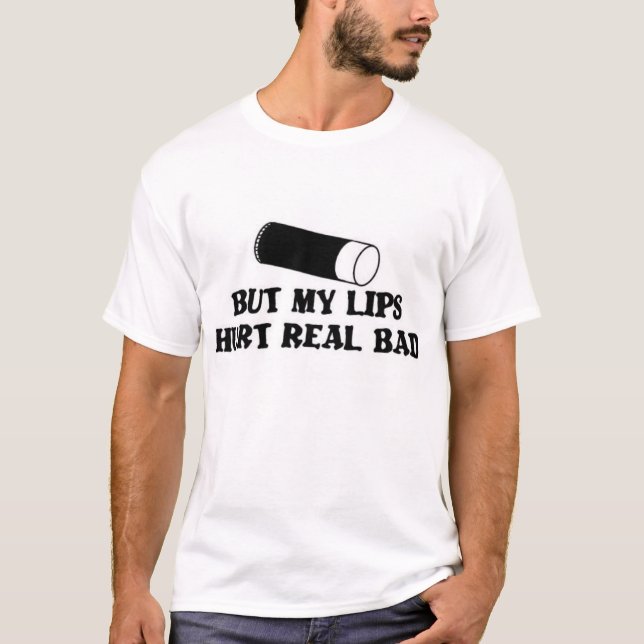 T-shirt designlipshurt5ih (Devant)