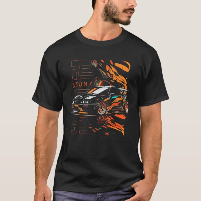 T-shirt Designs and tuning sayings for Japanese car fans (Devant)