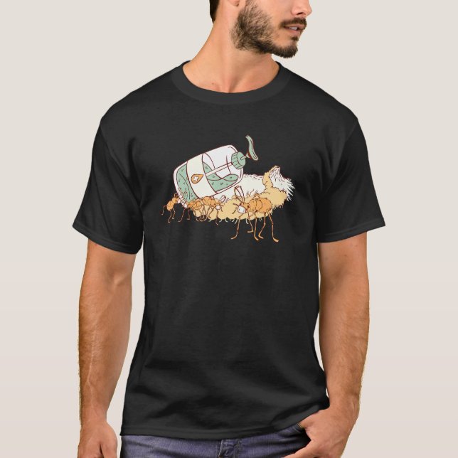 T-shirt Désinfectant pour les mains Ants (Devant)
