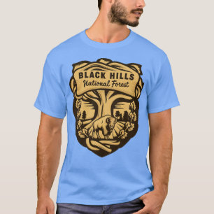 T-shirt Desing de Black Hills National Forest Bison