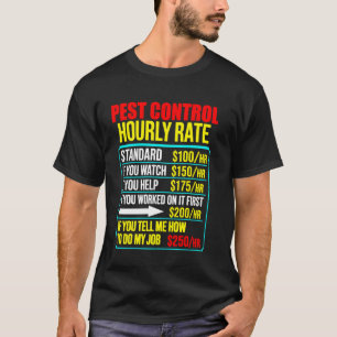 T-shirt Désinsectiseurs drôles de la lutte antiparasitaire