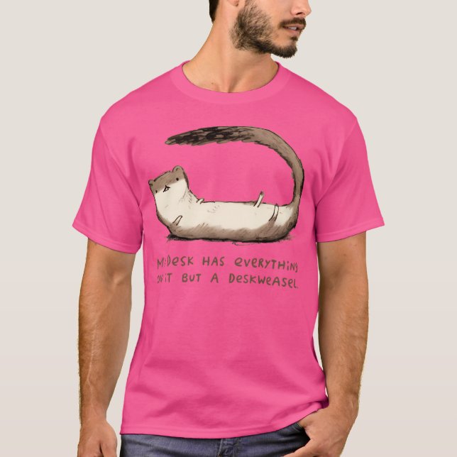 T-shirt Deskweasel (Devant)