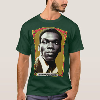 T-shirt Desmond Dekker les années 70 Reggae Design origina