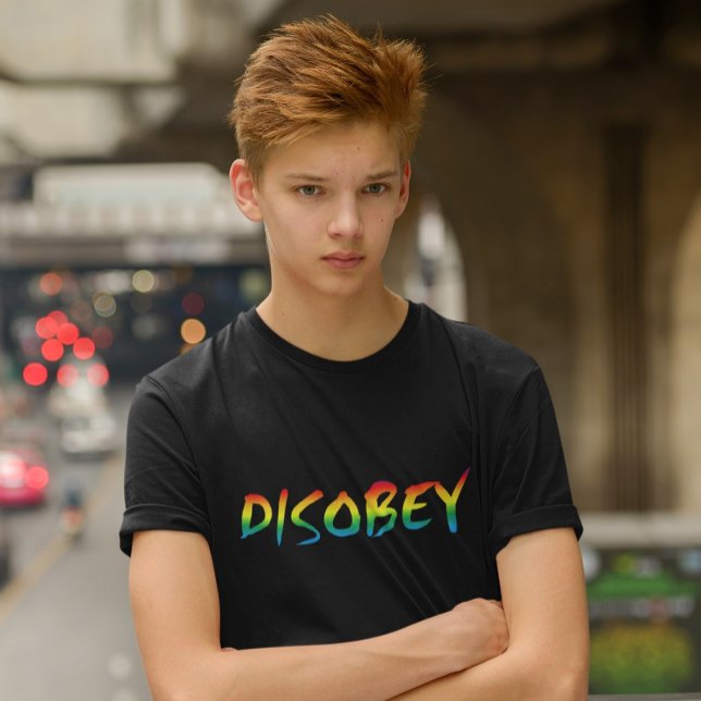 T-shirt désobéi (Créateur téléchargé)