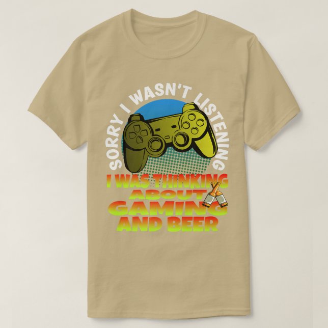 T-shirt Désolé  (Design devant)