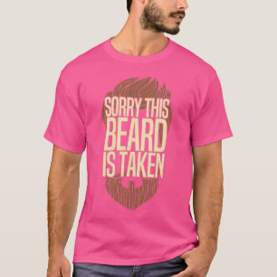 T-shirt Désolé Cette Barbe Est Prise 117