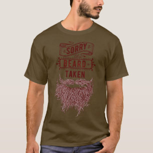 T-shirt Désolé Cette Barbe Est Prise 74