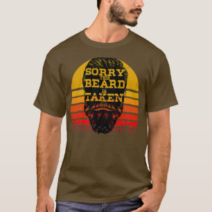 T-shirt Désolé cette barbe est prise Chemise Valentines Jo
