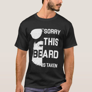 T-shirt Désolé cette barbe est prise Grand Père's Day Cade